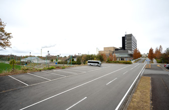 Ｊヴィレッジへ到着